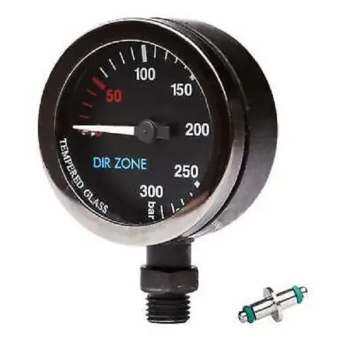 Dir Zone Finimeter SPG 52mm Black Chrome