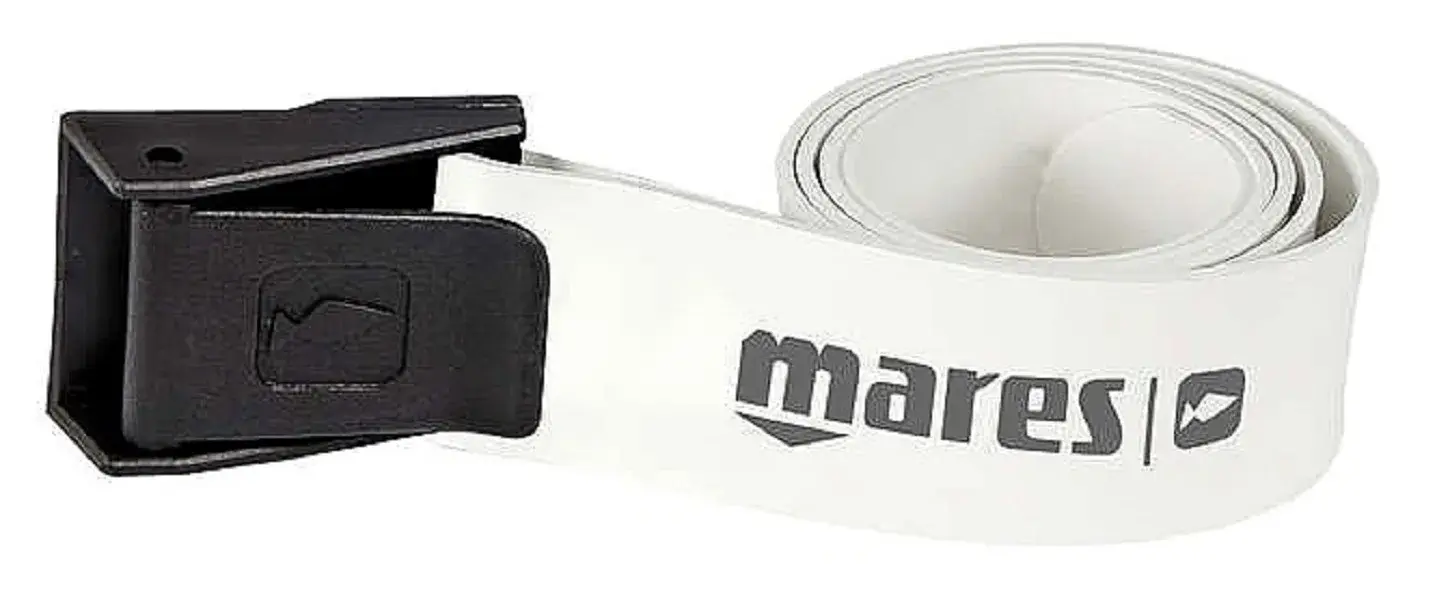 Mares Elastic Belt Weiss