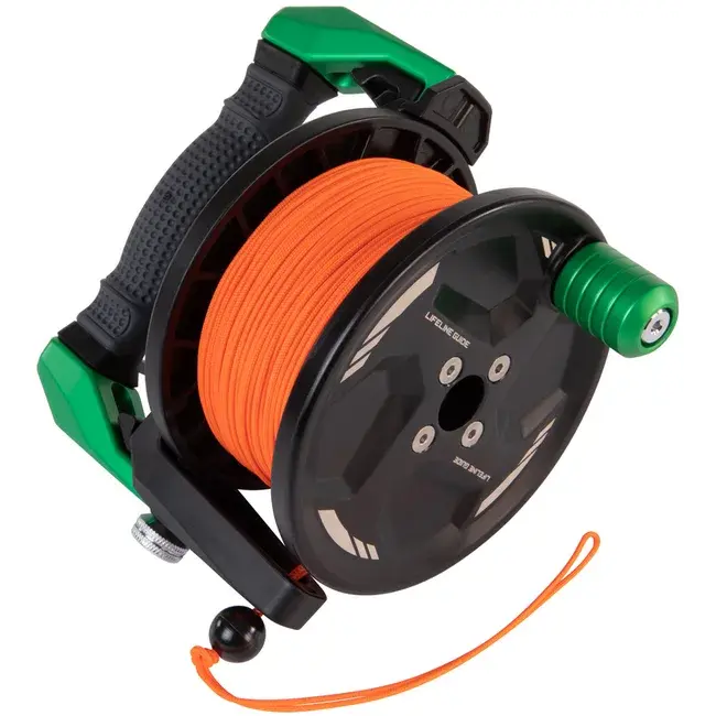 Apeks Guide Reel 120m Grey – Bild 3
