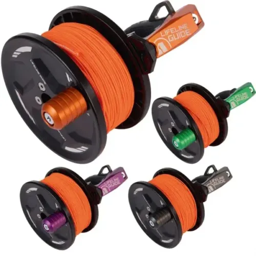 Apeks Guide Reel 120m Grey