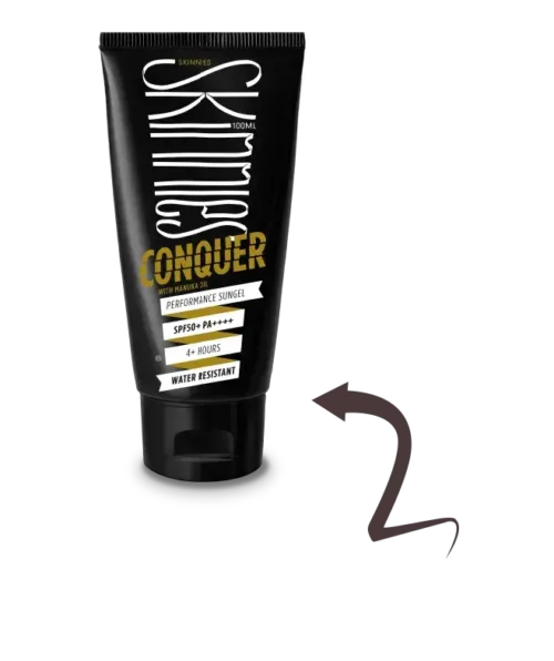 Skinnies Conquer 50 SPF Sonnenschutz 100ml