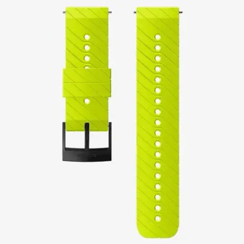 Suunto D5i Armband 24 Ath3 Silicone Strap Lime/Black M