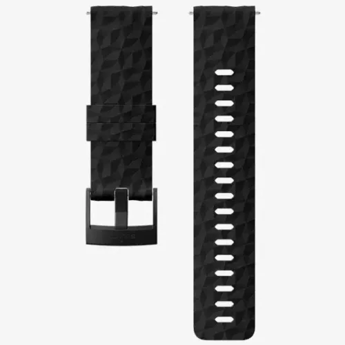 Suunto D5i Armband 24 Exp1 Silicone Strap Black/Black M