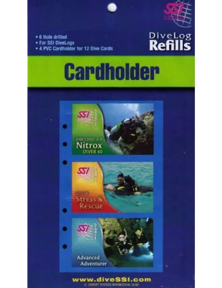 SSI Vinyl Card Holder