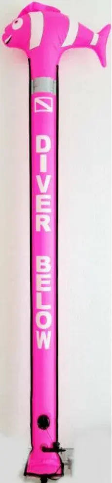 DiveXS Boje Nemo 150cm pink