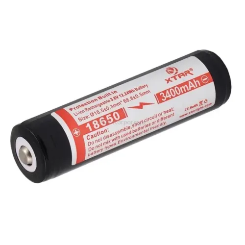 Xtar Batterie 3400 mAh